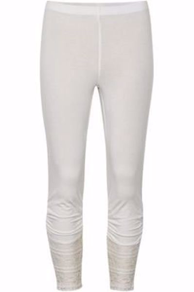 cream Agnes leggings